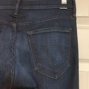 MOTHER denim size 29 Midrise Dazzler Ankle in color Now or Never